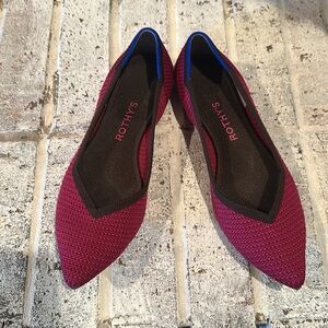 Rothy’s point flats